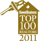 Hawaii Business: Top 100 Realtors, 2011 logo